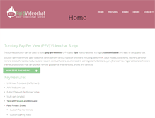 Tablet Screenshot of paidvideochat.com